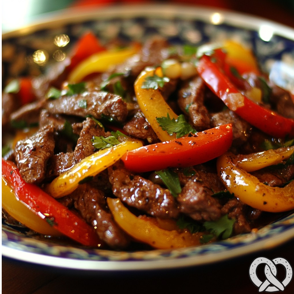 Sauté de Bœuf aux Poivrons
