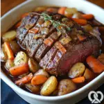 RÎti de Boeuf Braisé aux Légumes Braisés
