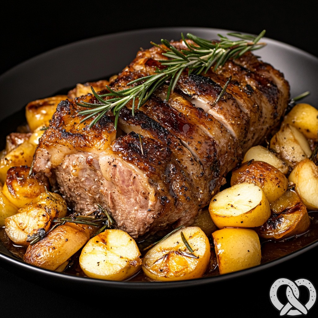 Rôti de Porc aux Pommes