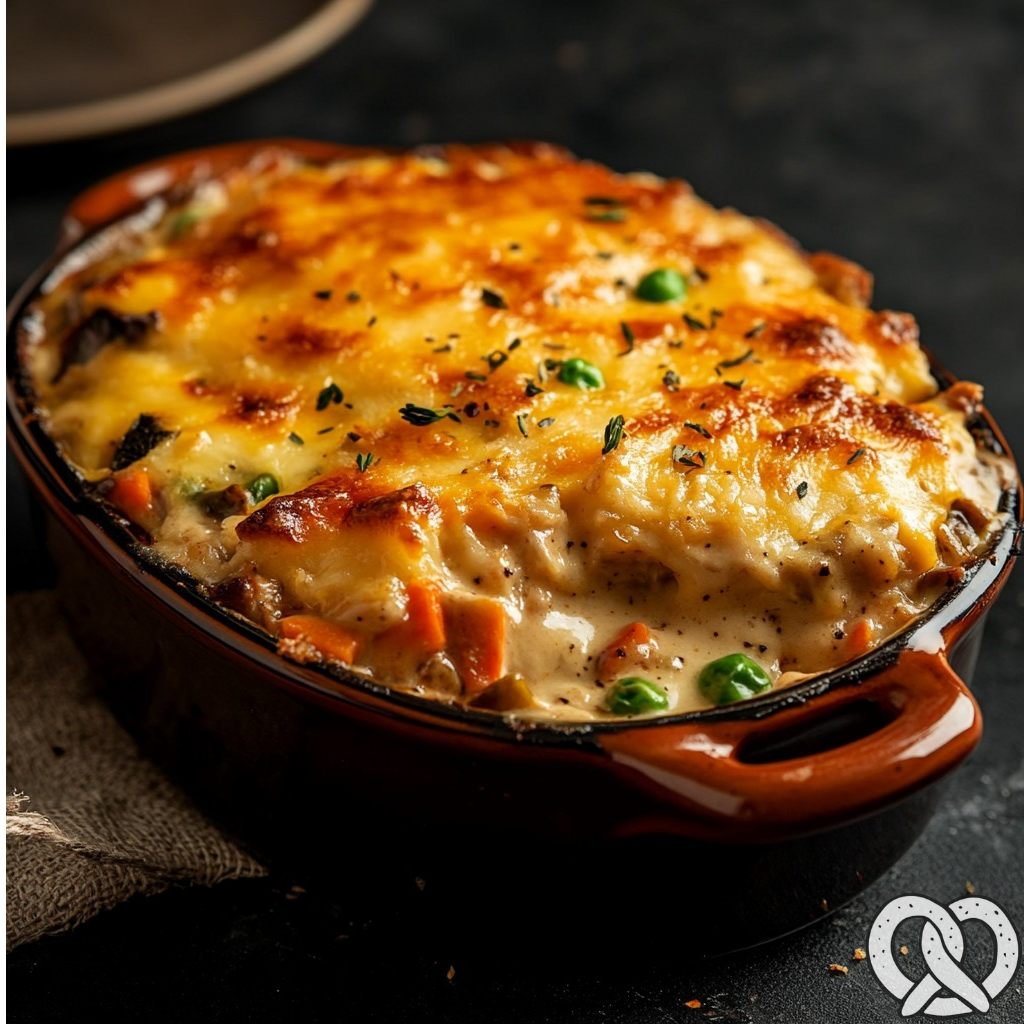 Casserole de poulet aux légumes