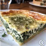 Quiche aux épinards et aux oignons