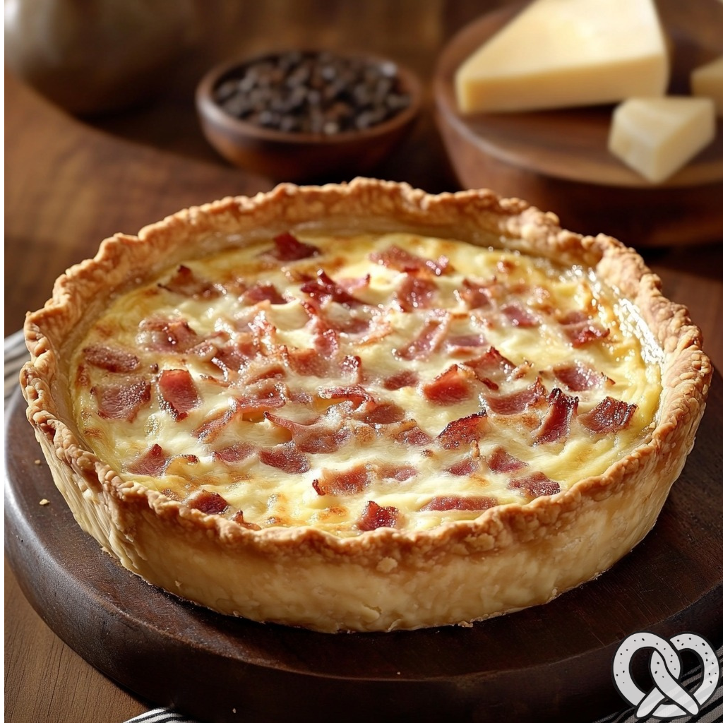 Quiche Lorraine au Bacon et au Gruyère