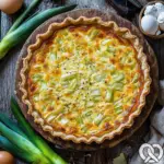 Quiche aux poireaux