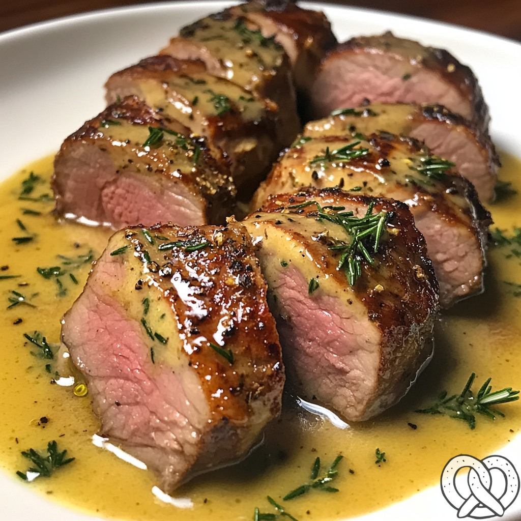 Filet Mignon de Porc à la Moutarde