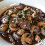 BĆuf aux Oignons et Champignons
