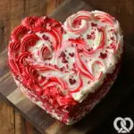 Gâteau en Forme de Cœur pour la Saint-Valentin